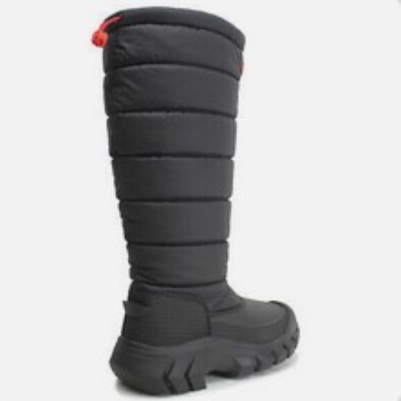 Hunter Womens Boots Intrepid Tall Snow Casual Slip-On Calf Length Boot NIB - Picture 3 of 6